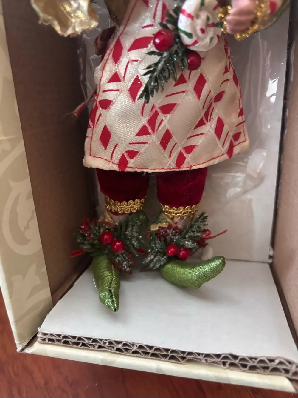 Retired Limited Edition Mark Roberts Peppermint Truffle Fairy Small 51-82468